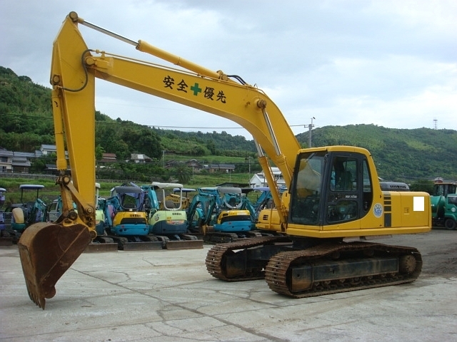 中古建設機械 中古 コマツ KOMATSU 油圧ショベル・バックホー ０．７－０．９立米 PC200-6E