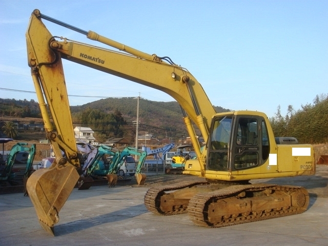 Used Construction Machine Used KOMATSU KOMATSU Excavator 0.7-0.9m3 PC200-6M