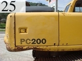 Used Construction Machine Used KOMATSU KOMATSU Excavator 0.7-0.9m3 PC200-6