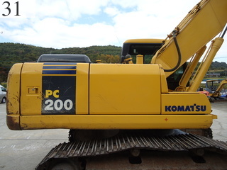 Used Construction Machine Used KOMATSU KOMATSU Excavator 0.7-0.9m3 PC200-7