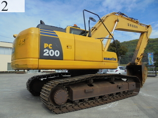 Used Construction Machine Used KOMATSU KOMATSU Excavator 0.7-0.9m3 PC200-8N1