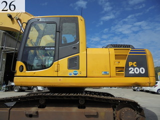 Used Construction Machine Used KOMATSU KOMATSU Excavator 0.7-0.9m3 PC200-8N1