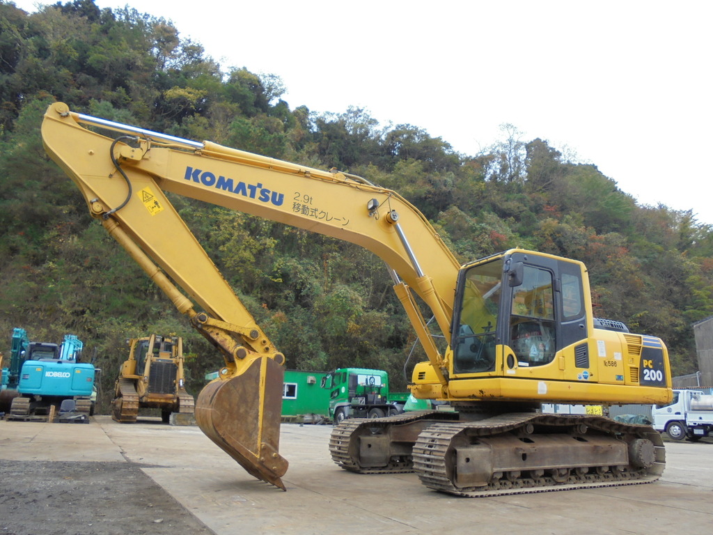 Used Construction Machine Used KOMATSU KOMATSU Excavator 0.7-0.9m3 PC200-8N1