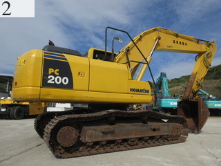 Used Construction Machine Used KOMATSU KOMATSU Excavator 0.7-0.9m3 PC200-8N1