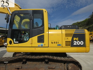 Used Construction Machine Used KOMATSU KOMATSU Excavator 0.7-0.9m3 PC200-8N1