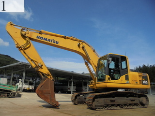 Used Construction Machine Used KOMATSU KOMATSU Excavator 0.7-0.9m3 PC200-8N1