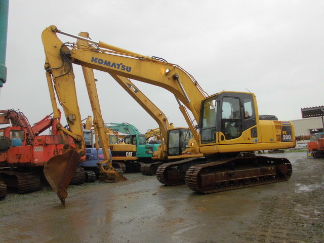 Used Construction Machine Used KOMATSU KOMATSU Excavator 0.7-0.9m3 PC200-8N1