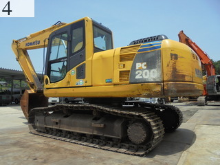 Used Construction Machine Used KOMATSU KOMATSU Excavator 0.7-0.9m3 PC200-8