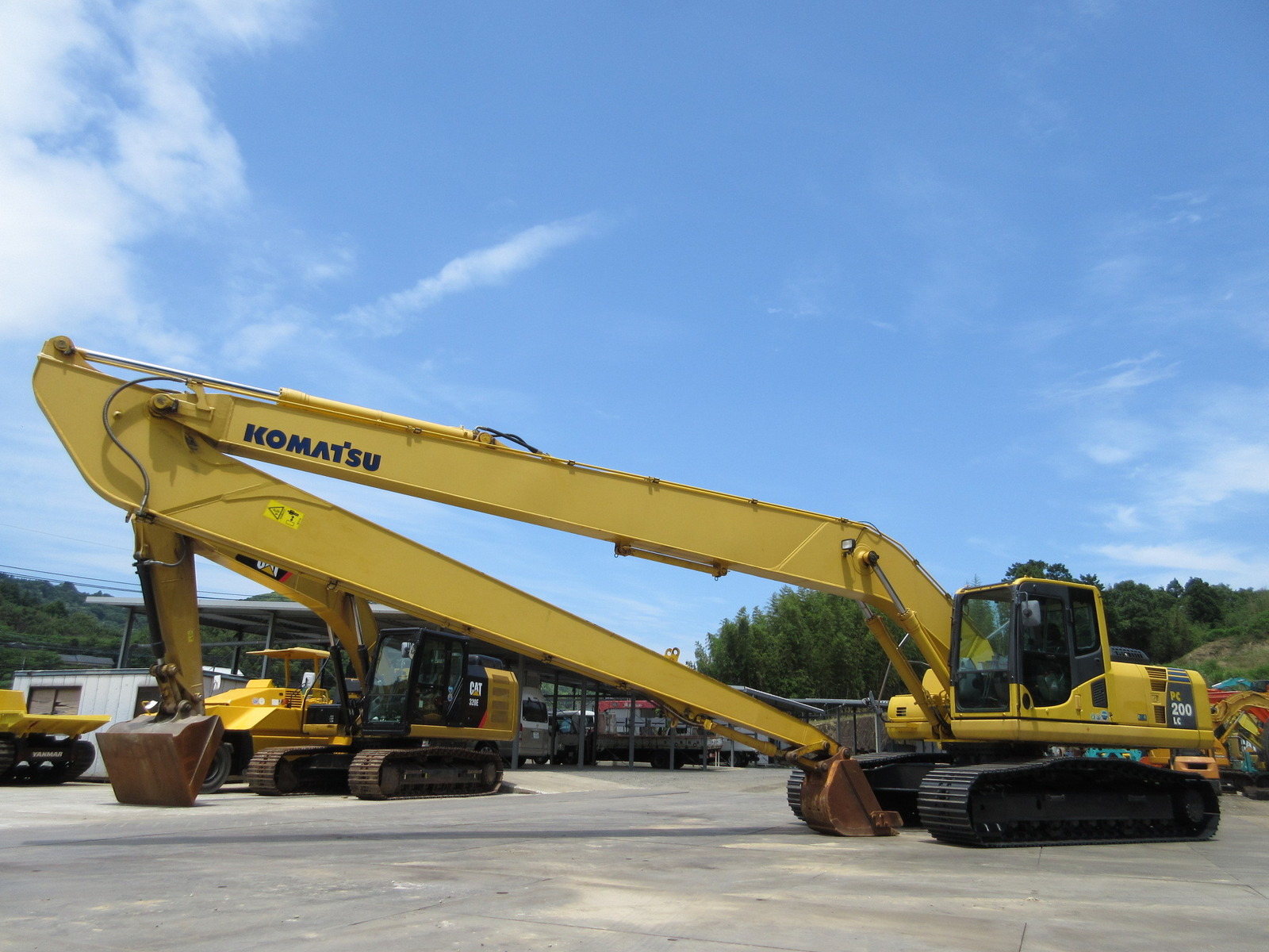 Used Construction Machine Used KOMATSU KOMATSU Excavator 0.7-0.9m3 PC200LC-8N1