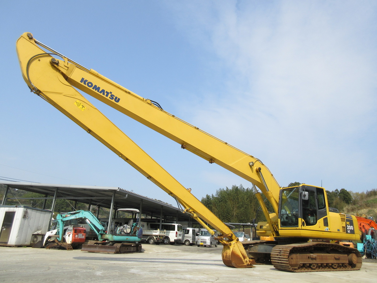 Used Construction Machine Used KOMATSU KOMATSU Excavator 0.7-0.9m3 PC200LC-8N1