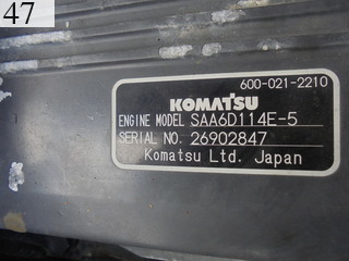 Used Construction Machine Used KOMATSU KOMATSU Excavator 1.0~m3 PC350-10