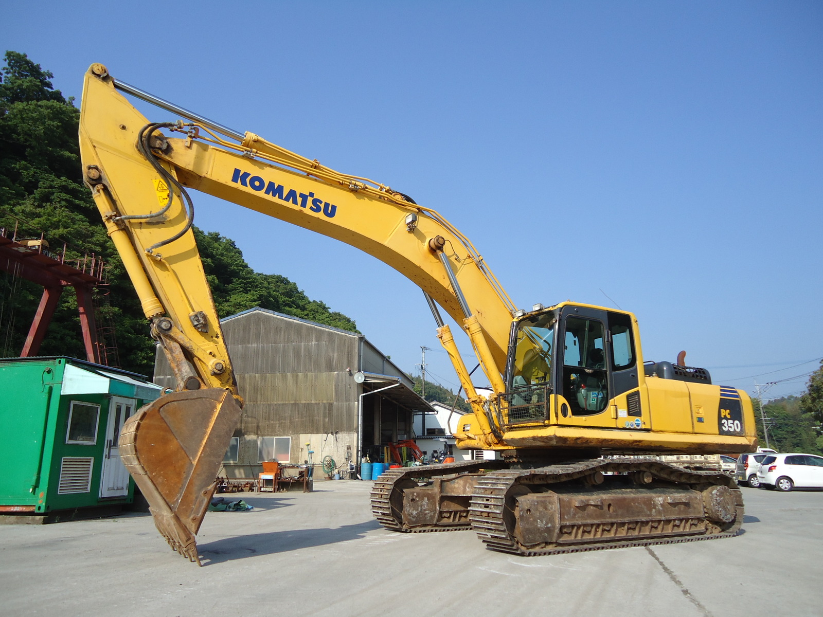 中古建設機械 中古 コマツ KOMATSU 油圧ショベル・バックホー １．０立米以上 PC350-8