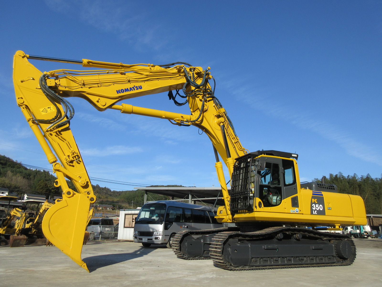 Used Construction Machine Used KOMATSU KOMATSU Demolition excavators Long front PC350LC-8