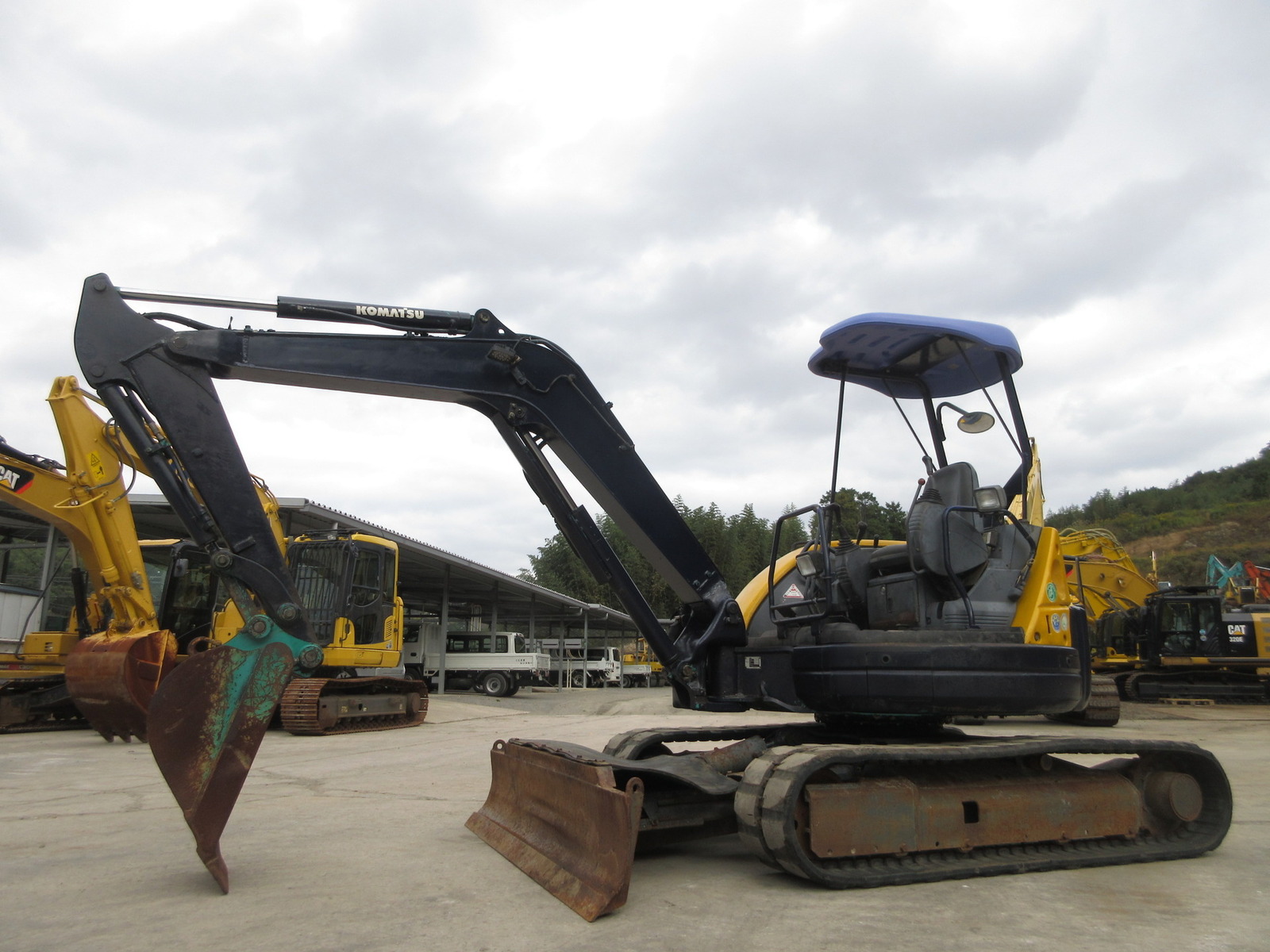 Used Construction Machine Used KOMATSU KOMATSU Excavator 0.2-0.3m3 PC40MR-1F