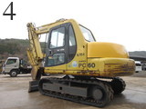 Used Construction Machine Used KOMATSU KOMATSU Excavator 0.2-0.3m3 PC60-7