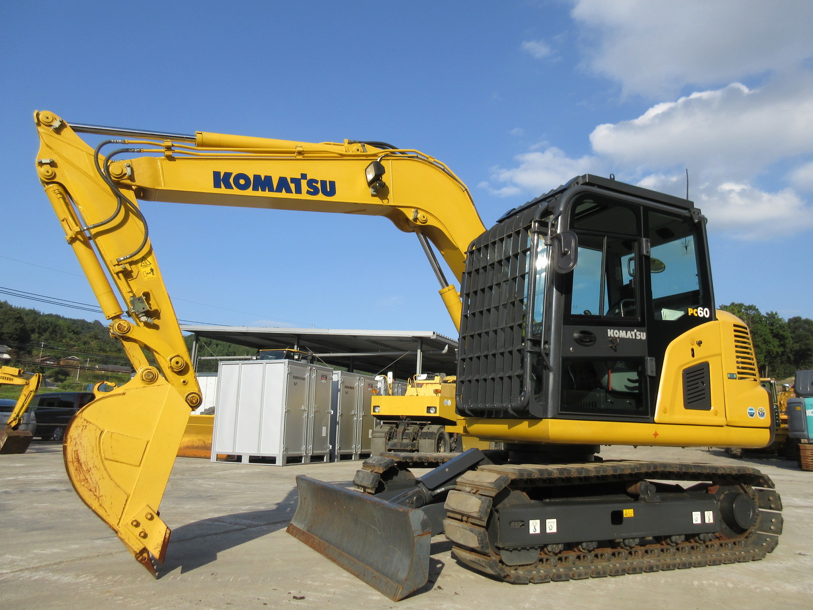 Used Construction Machine Used KOMATSU KOMATSU Demolition excavators Demolition backhoe PC60-8