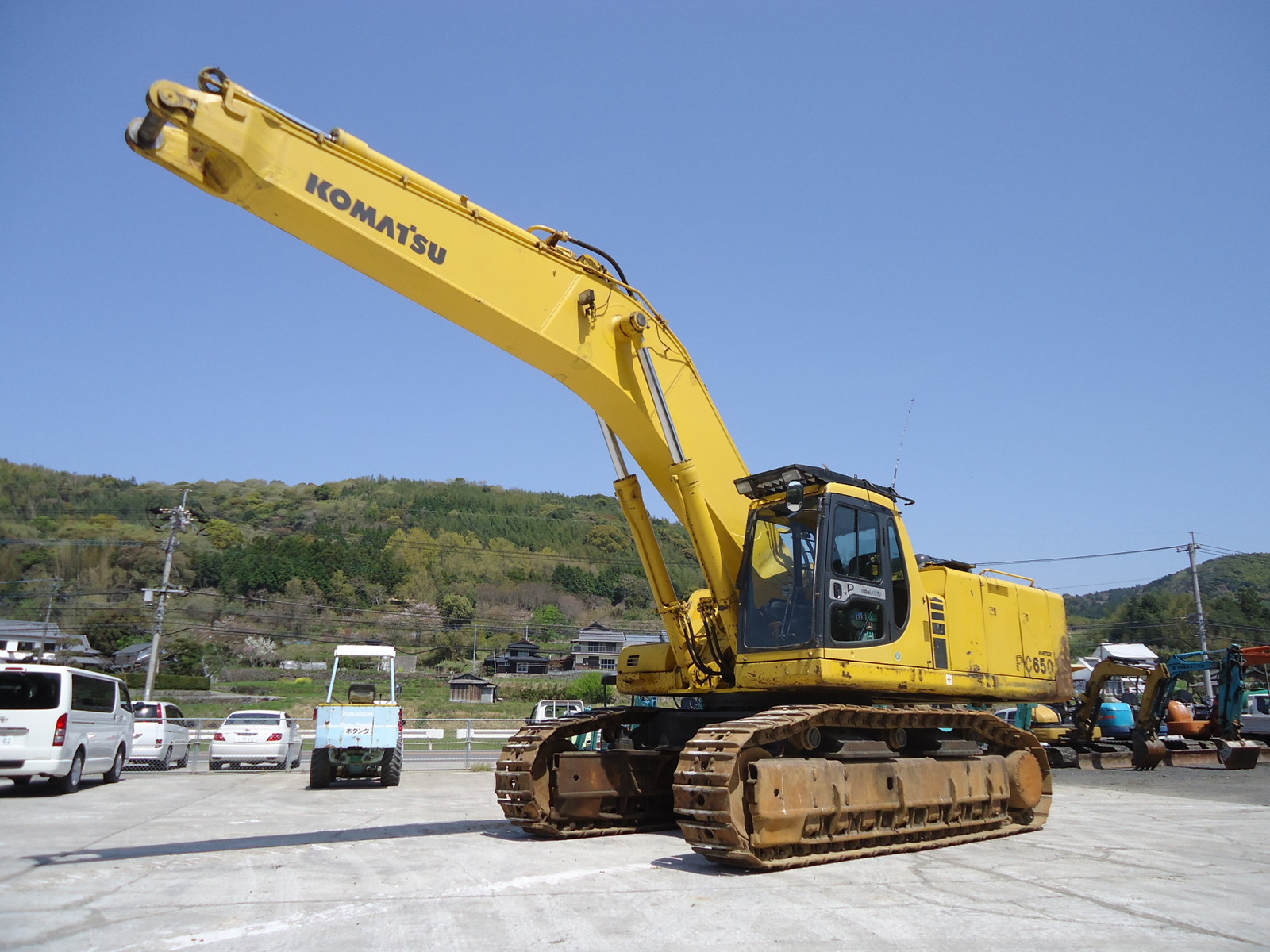 Used Construction Machine Used KOMATSU KOMATSU Excavator 1.0~m3 PC650-6