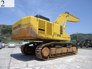 Used Construction Machine Used KOMATSU KOMATSU Excavator 1.0~m3 PC650-6