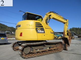 Used Construction Machine Used KOMATSU KOMATSU Excavator 0.2-0.3m3 PC78US-10