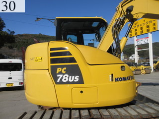 Used Construction Machine Used KOMATSU KOMATSU Excavator 0.2-0.3m3 PC78US-10