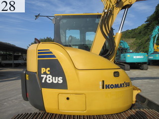 Used Construction Machine Used KOMATSU KOMATSU Excavator 0.2-0.3m3 PC78US-8