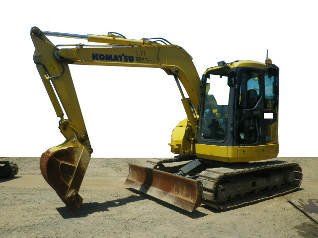 中古建設機械 中古 コマツ KOMATSU 油圧ショベル・バックホー ０．２－０．３立米 PC78US-8