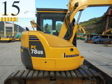 Used Construction Machine Used KOMATSU KOMATSU Forestry excavators Grapple / Winch / Blade PC78US-8