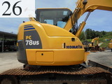 Used Construction Machine Used KOMATSU KOMATSU Excavator 0.2-0.3m3 PC78US-8