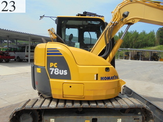 Used Construction Machine Used KOMATSU KOMATSU Demolition excavators Demolition backhoe PC78US-8