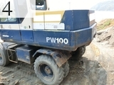 Used Construction Machine Used KOMATSU KOMATSU Excavator Wheeled Excavators PW100-3