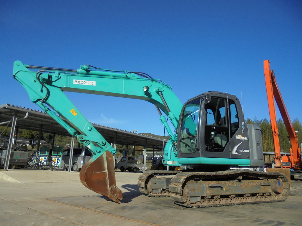 中古建設機械 中古 コベルコ建機 KOBELCO 油圧ショベル・バックホー ０．４－０．５立米 SK125SR