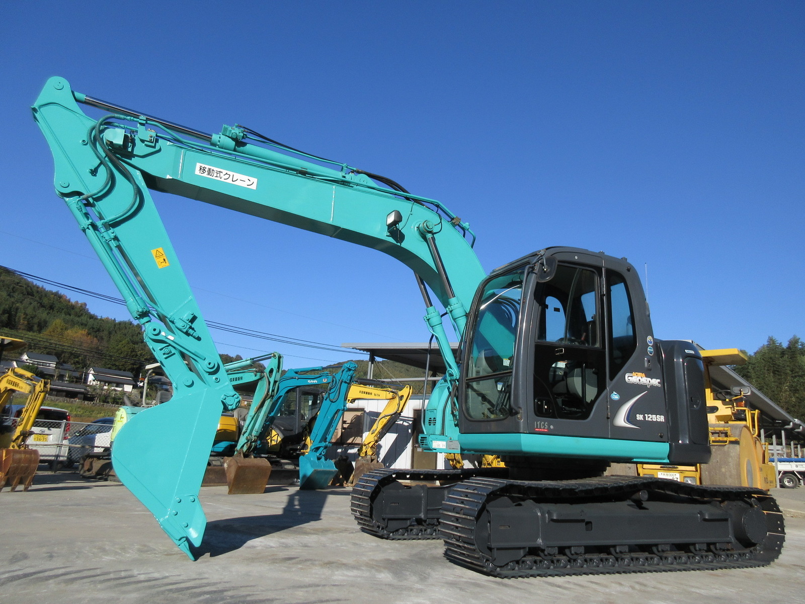 Used Construction Machine Used KOBELCO KOBELCO Excavator 0.4-0.5m3 SK125SR