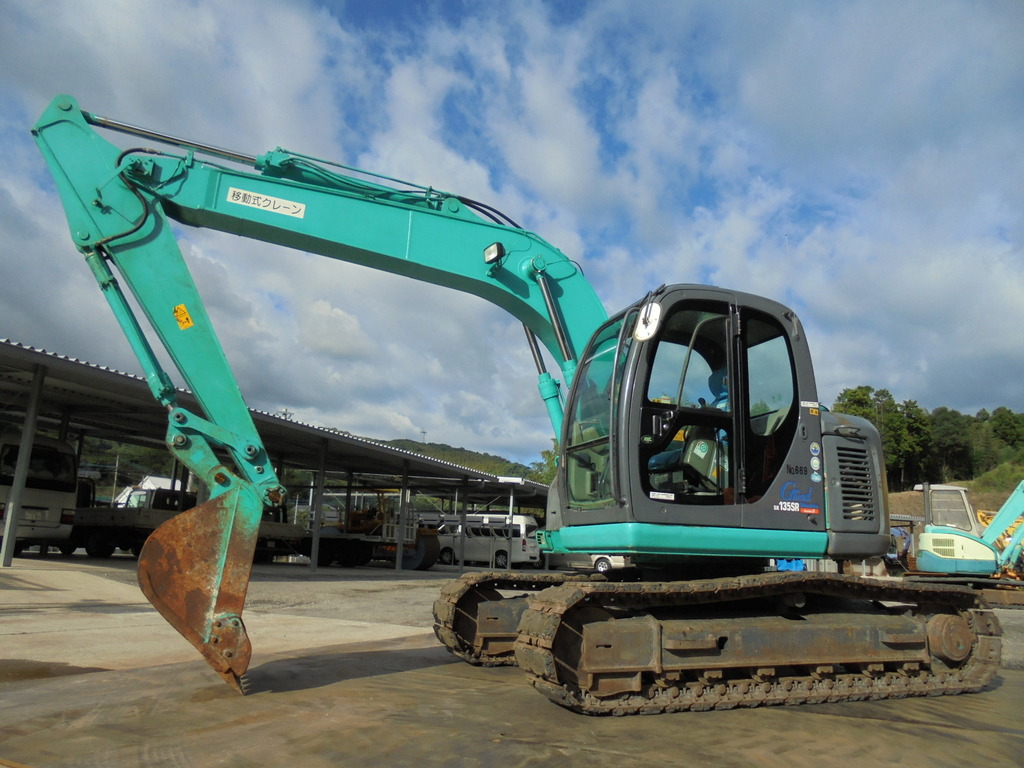 Used Construction Machine Used KOBELCO KOBELCO Excavator 0.4-0.5m3 SK135SR-1ES