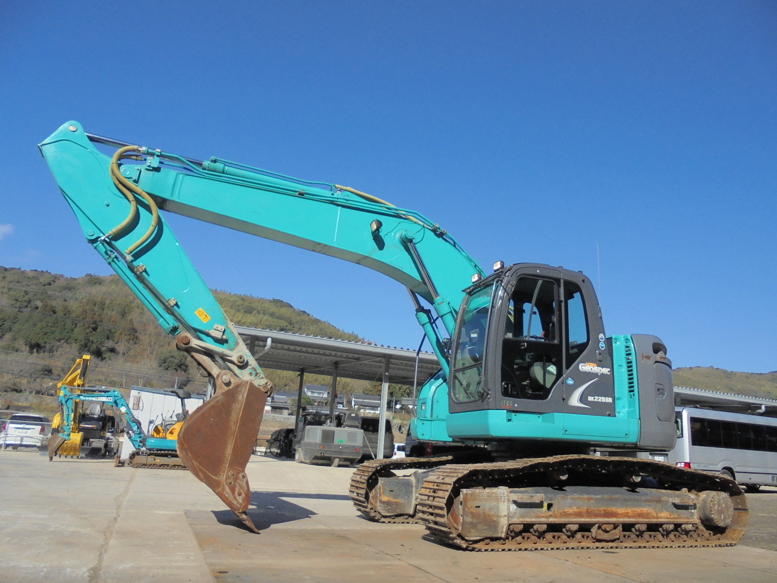 Used Construction Machine Used KOBELCO KOBELCO Excavator 0.7-0.9m3 SK225SR