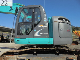 Used Construction Machine Used KOBELCO KOBELCO Excavator 0.7-0.9m3 SK225SR