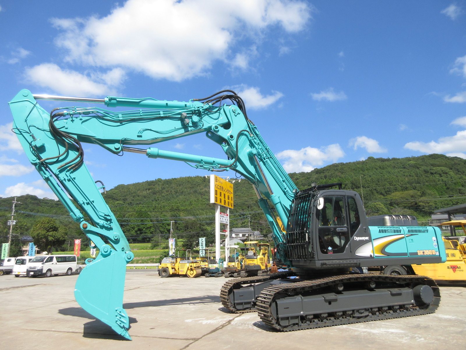 Used Construction Machine Used KOBELCO KOBELCO Demolition excavators Long front SK350DLC-8