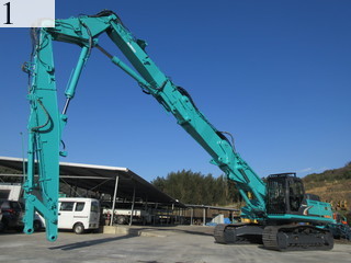 Used Construction Machine Used KOBELCO KOBELCO Demolition excavators Long front SK350DLC-8