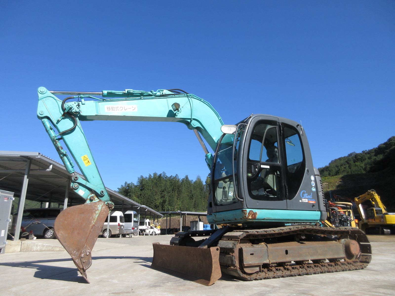 Used Construction Machine Used KOBELCO KOBELCO Excavator 0.2-0.3m3 SK70SR-1ES