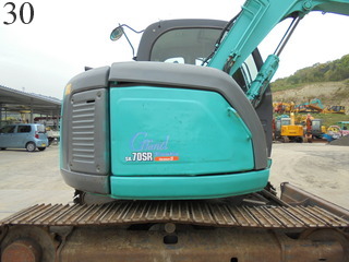 Used Construction Machine Used KOBELCO KOBELCO Excavator 0.2-0.3m3 SK70SR-1ES