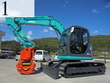 Used Construction Machine Used KOBELCO KOBELCO Forestry excavators Grapple / Winch / Blade SK70SR-1ES