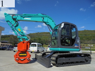 Used Construction Machine Used KOBELCO KOBELCO Forestry excavators Grapple / Winch / Blade SK70SR-1ES