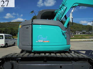 Used Construction Machine Used KOBELCO KOBELCO Forestry excavators Grapple / Winch / Blade SK70SR-1ES