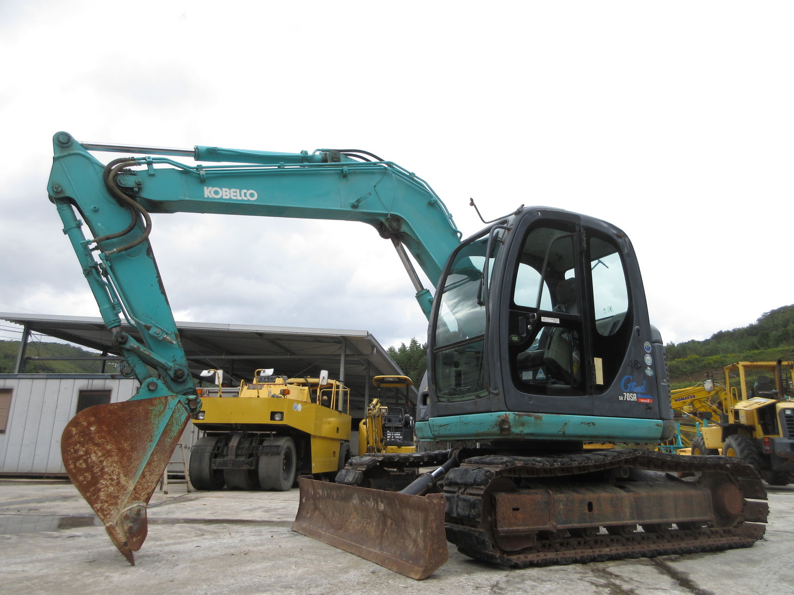 Used Construction Machine Used KOBELCO KOBELCO Excavator 0.2-0.3m3 SK70SR-1ES