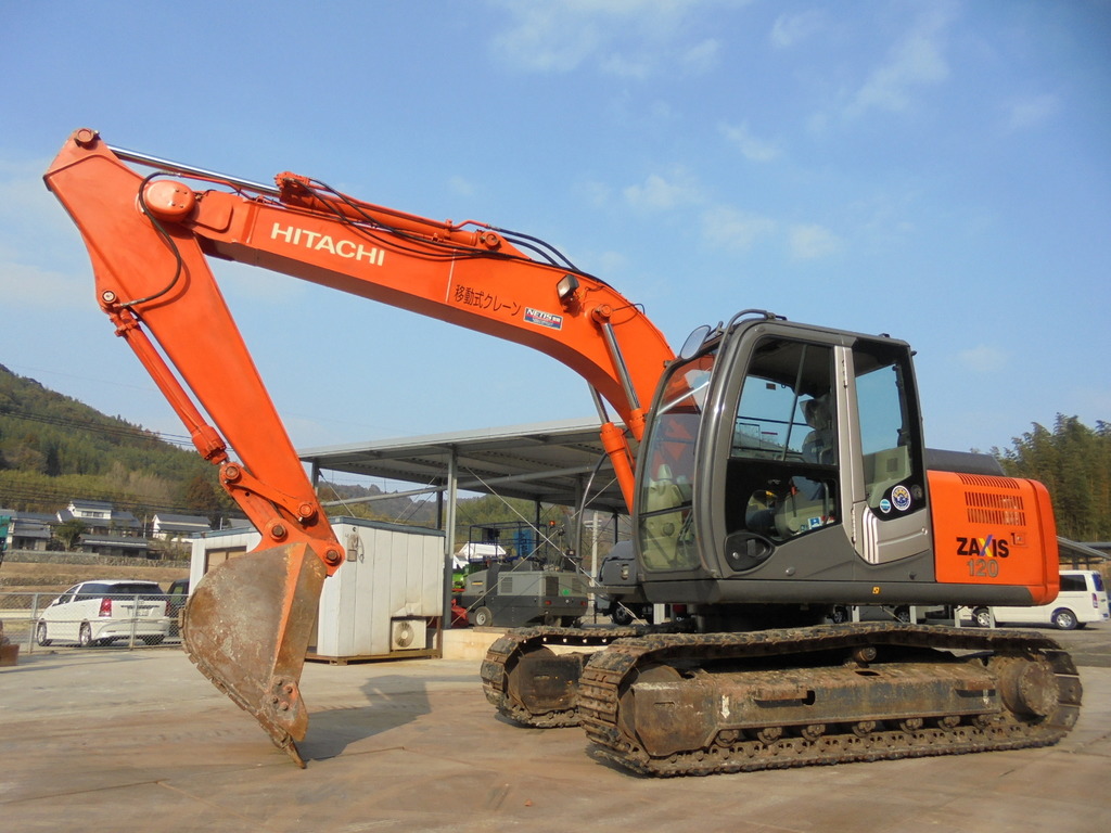 Used Construction Machine Used HITACHI HITACHI Excavator 0.4-0.5m3 ZX120-3