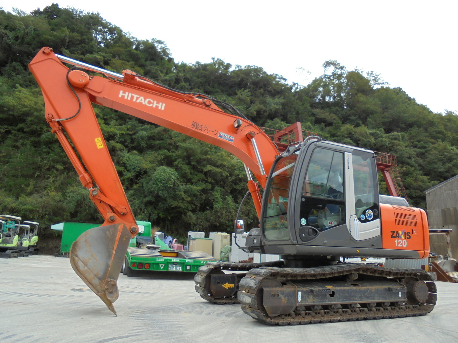 Used Construction Machine Used HITACHI HITACHI Excavator 0.4-0.5m3 ZX120-3