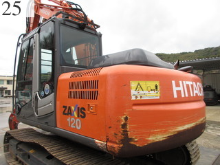 Used Construction Machine Used HITACHI HITACHI Forestry excavators Harvester ZX120-3