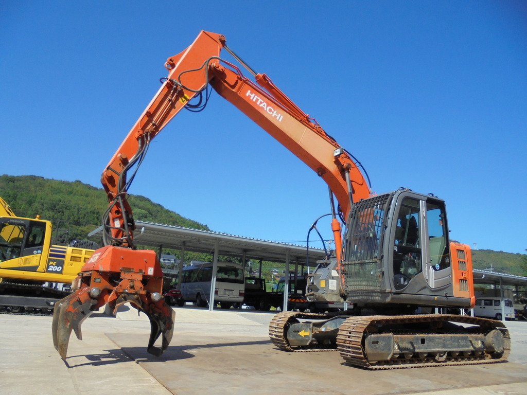 Used Construction Machine Used HITACHI HITACHI Forestry excavators Processor ZX135US-3