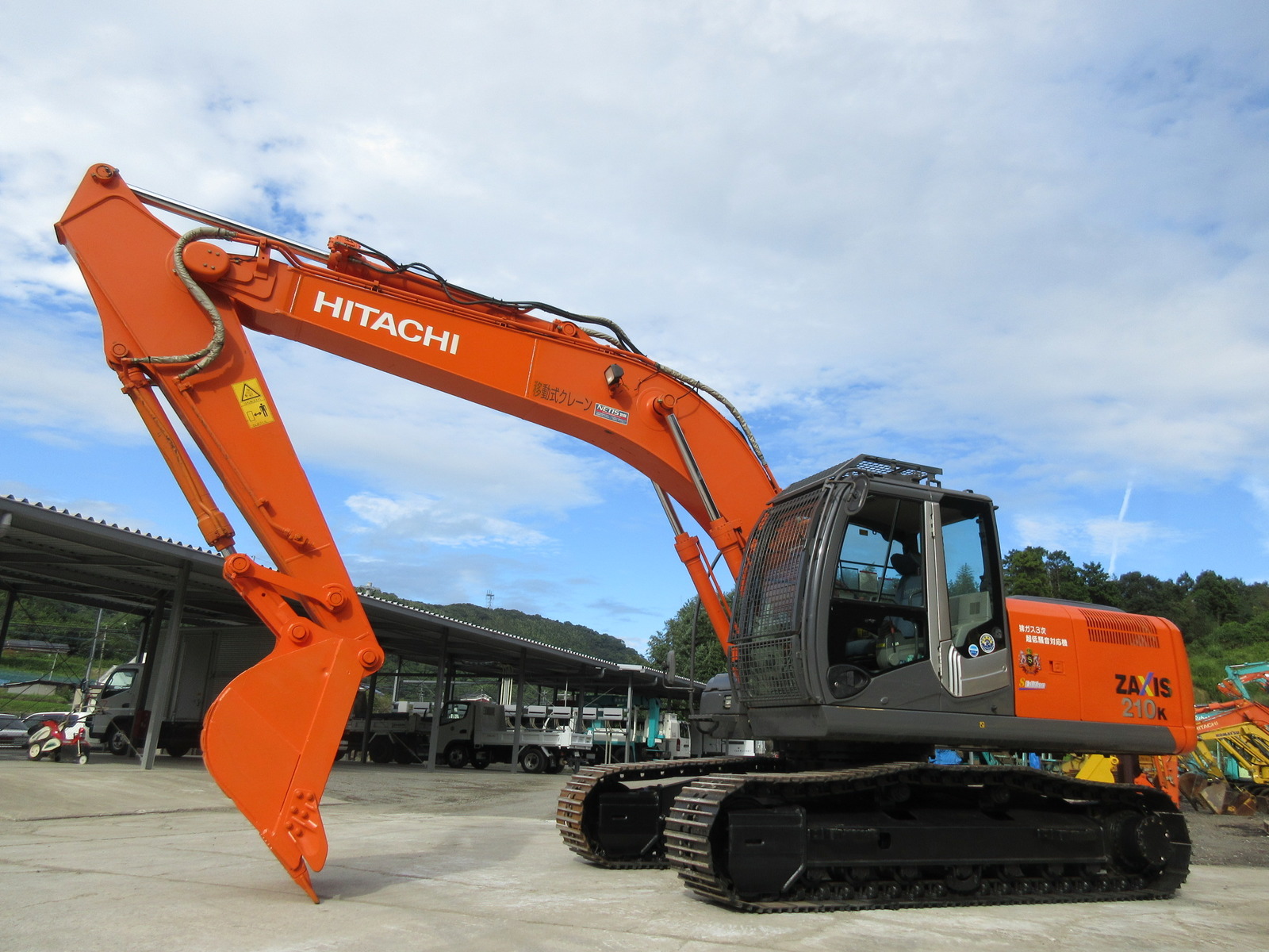 中古建設機械 中古 日立建機 HITACHI 解体機 バックホー解体仕様 ZX210K-3