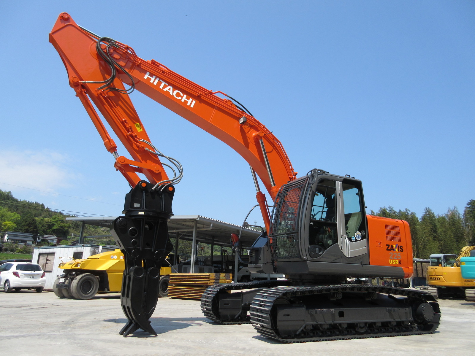 Used Construction Machine Used HITACHI HITACHI Demolition excavators Demolition backhoe ZX225USRK-3