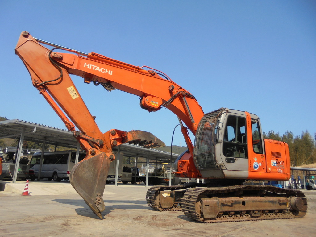 Used Construction Machine Used HITACHI HITACHI Forestry excavators Grapple / Winch / Blade ZX225USR